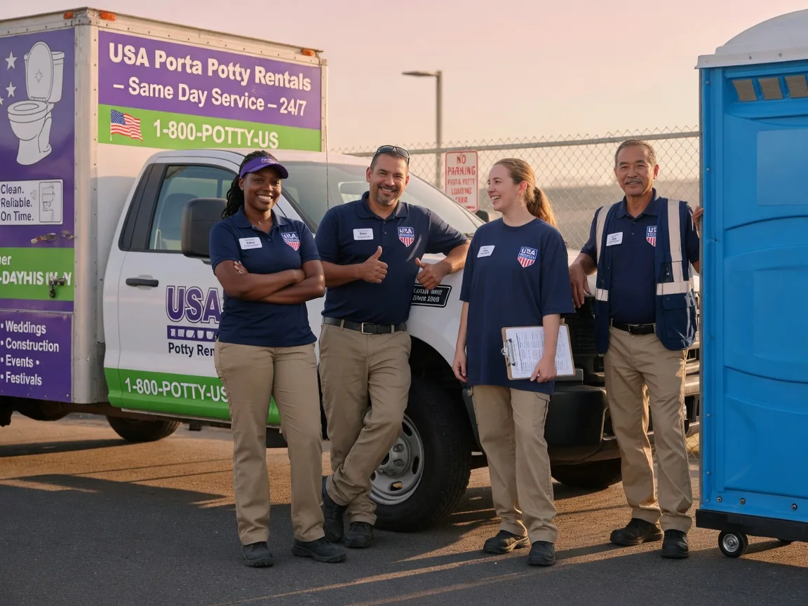 Porta Potty Rental company in Temecula, CA
